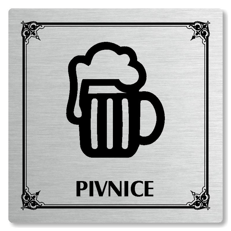 Pivnice, 100x100mm, stříbrná, Nebraska
